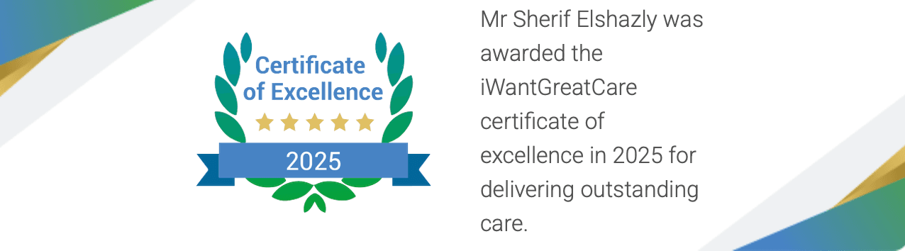 iWantGreatCare Certificate of Excellence, 2025